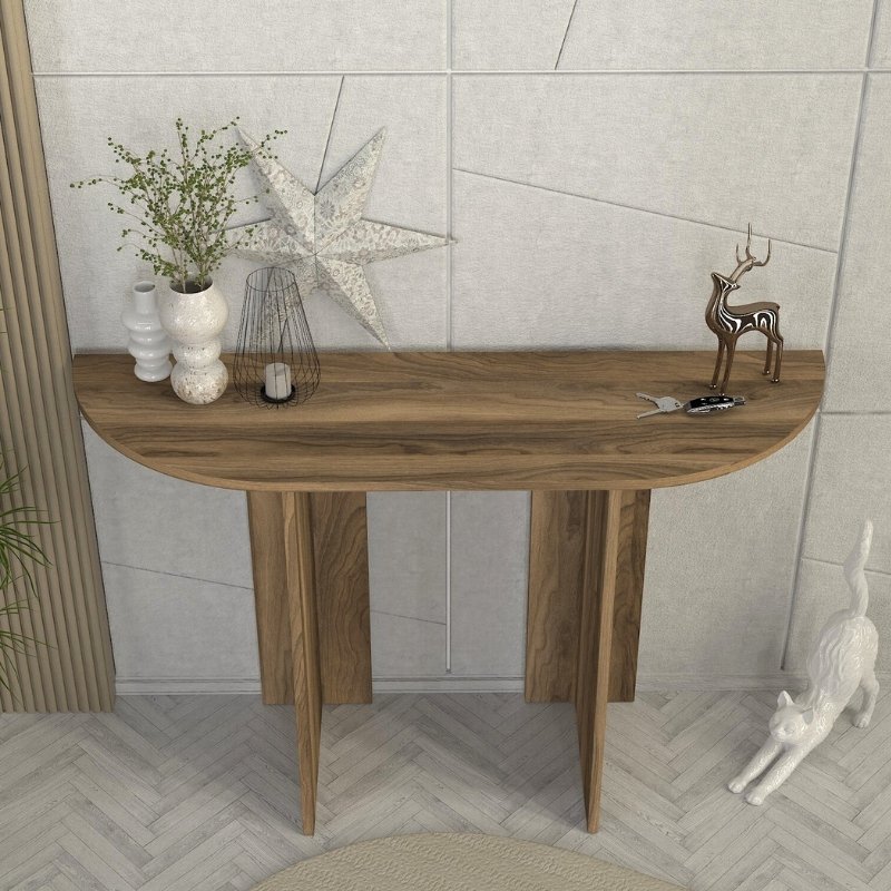 GP042-02591-1 Κονσόλα Cortado Megapap χρώμα καρυδί 120x35x75εκ. - Image 1