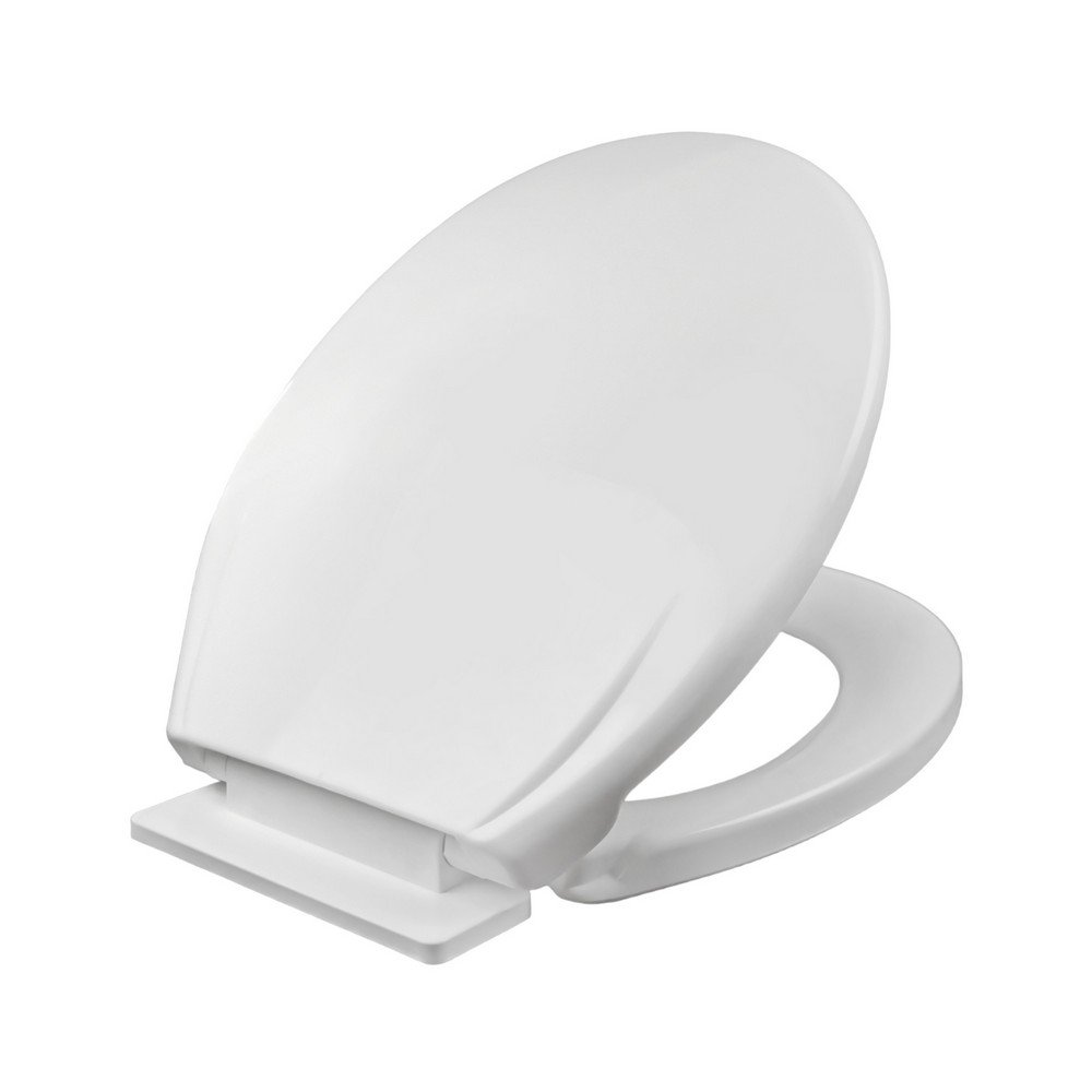 HRA-PLAGIA Καπάκι Τουαλέτας Βακελίτη HPA Universal, Soft Close, Thermoplast σε Λευκό - 19-02 by ΕΒΙΟΠ - Image 1