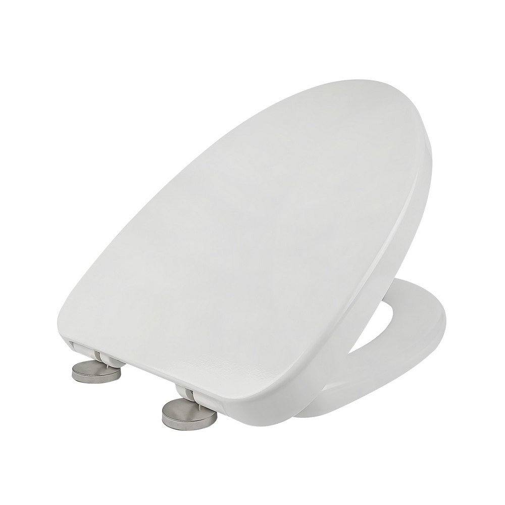 KIWI-PLAGIA Καπάκι Τουαλέτας Βακελίτη KIMI Soft Close, Duroplast σε Λευκό - 021 by ΕΒΙΟΠ - Image 1