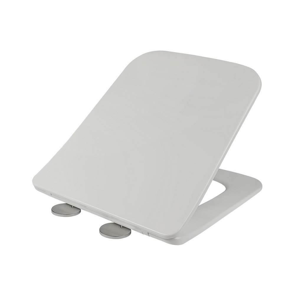 NAXOS-CAPRI-SLIM-PLAGIA Καπάκι Τουαλέτας Βακελίτη NAXOS (Slim) Soft Close, Duroplast σε Λευκό - 053 by ΕΒΙΟΠ - Image 1