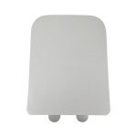 Καπάκι Τουαλέτας Βακελίτη NAXOS (Slim) Soft Close, Duroplast σε Λευκό - 053 by ΕΒΙΟΠ - Image 3