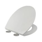 Καπάκι Τουαλέτας Βακελίτη RODOS (τύπου ΡΕΒΕΡΑ) Soft Close, Duroplast σε Λευκό - 062 by ΕΒΙΟΠ