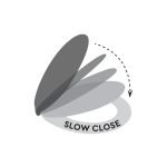 Καπάκι Τουαλέτας Βακελίτη CRETA (Universal) Soft Close, Duroplast σε Λευκό - 063 by ΕΒΙΟΠ - Image 6