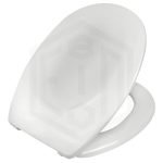 Καπάκι Τουαλέτας Βακελίτη BALI με Απλά Στηρίγματα σε Λευκό - 2614 by ΕΒΙΟΠ