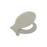 Καπάκι Τουαλέτας Βακελίτη EVIOP (με κυκλικό σχήμα) Universal σε Γκρί - 0111 by ΕΒΙΟΠ