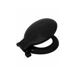 Καπάκι Τουαλέτας Βακελίτη EVIOP (με κυκλικό σχήμα) Universal σε Μάυρο - 01-02 by ΕΒΙΟΠ