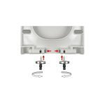 Καπάκι Τουαλέτας Βακελίτη CRETA (Universal) Soft Close, Duroplast σε Λευκό - 063 by ΕΒΙΟΠ - Image 3