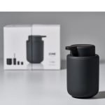 Dispenser σαπουνιού Ume από πορσελάνη Black 250ml - 330393 By Zone Denmark - Image 3