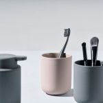 Dispenser σαπουνιού Ume από πορσελάνη Grey 250ml - 330394 By Zone Denmark - Image 3