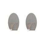 Tiger Baseline Σετ των 2 Άγκιστρο medium Brushed stainless steel 1111530942