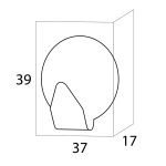 Tiger Baseline Σετ των 2 Άγκιστρο small Brushed stainless steel1112130942 - Image 2