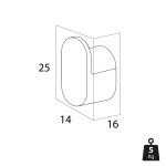 Tiger Cooper Σετ των 2 Άγκιστρο small Polished gold 800554 - Image 5