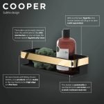 Tiger Cooper Ράφι 28 cm Black / Polished gold 800562 - Image 6