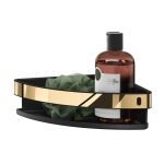 Tiger Cooper Ράφι Γωνιακό 21 cm Black / Polished gold 800563