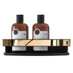 Tiger Cooper Ράφι Γωνιακό 21 cm Black / Polished gold 800563 - Image 2