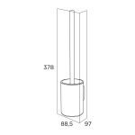 Tiger Ace Πιγκάλ Brushed stainless steel 800597 - Image 7