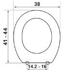 Κάλυμμα Τουαλέτας Βακελιτικά - Universal σε Λευκό 0005 by ΕΛΒΙΤ - Image 2