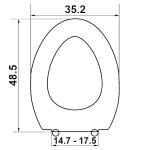 Κάλυμμα Τουαλέτας Βακελιτικά - σε Λευκό 0009 by ΕΛΒΙΤ - Image 2