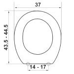 Κάλυμμα Τουαλέτας Βακελιτικά - Universal σε Λευκό 0011 by ΕΛΒΙΤ - Image 2