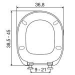 Κάλυμμα Τουαλέτας Βακελιτικά - CONNECT σε Λευκό 0184 by ΕΛΒΙΤ - Image 2