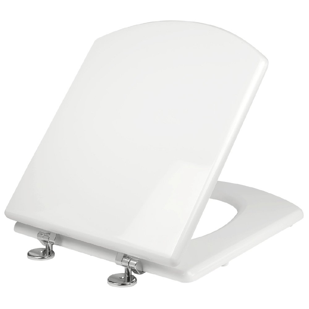 0196_seat Κάλυμμα Τουαλέτας Πολυεστερικά - DAMA SENSO σε Λευκό 0196 by ΕΛΒΙΤ - Image 1