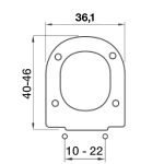 Κάλυμμα Τουαλέτας Βακελιτικά - QUEEN σε Λευκό 0198 by ΕΛΒΙΤ - Image 2