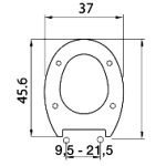Κάλυμμα Τουαλέτας Βακελιτικά - AP Universal σε Λευκό 0224 by ΕΛΒΙΤ - Image 2