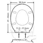 Κάλυμμα Τουαλέτας Βακελιτικά - Universal σε Λευκό 0230 by ΕΛΒΙΤ - Image 2