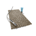 Αντιολισθητικό ταπέτο 3D STONES Taupe