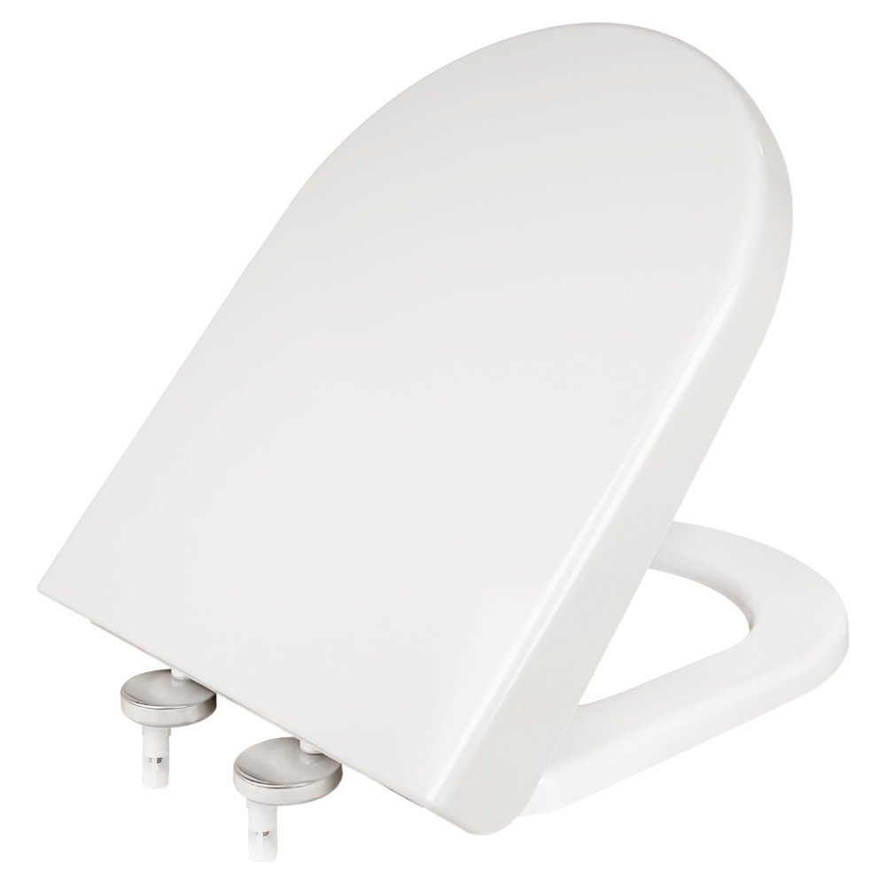 0402 Κάλυμμα Τουαλέτας Βακελιτικά - ΒΕΡΓΙΝΑ DSHAPE ΜΙΚΡΟ σε Λευκό 0402 by ΕΛΒΙΤ - Image 1