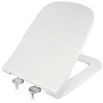 Κάλυμμα Τουαλέτας Βακελιτικά - SLIM ΤΕΤΡΑΓΩΝΟ σε Λευκό 0405 by ΕΛΒΙΤ