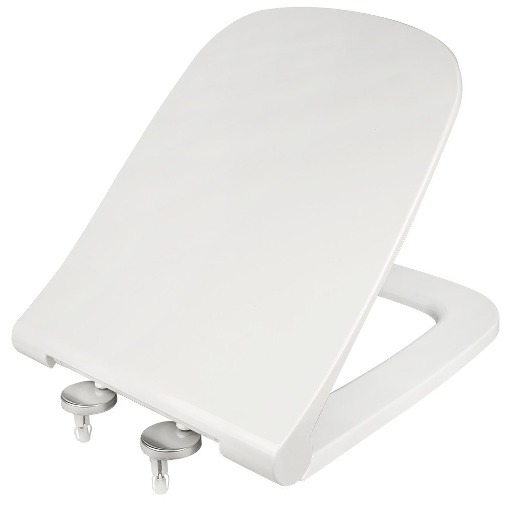 0405 Κάλυμμα Τουαλέτας Βακελιτικά - SLIM ΤΕΤΡΑΓΩΝΟ σε Λευκό 0405 by ΕΛΒΙΤ - Image 1