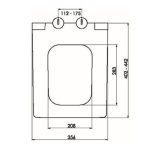 Κάλυμμα Τουαλέτας Βακελιτικά - KARE Slim σε Λευκό 0410 by ΕΛΒΙΤ - Image 2