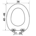 Κάλυμμα Τουαλέτας Διακοσμητικά - Σχέδιο Ψάρια 1093 by ΕΛΒΙΤ - Image 2