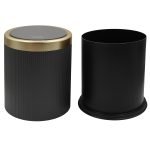 Επαναφορτιζόμενος Αυτόματος Κάδος με USB σε Μαύρο-Χρυσό 22x27cm - Image 3