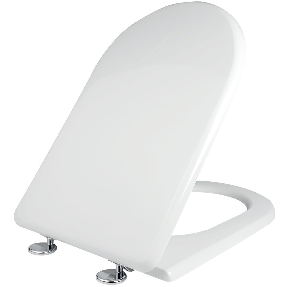 1242_seat Κάλυμμα Τουαλέτας Πολυεστερικά - DSHAPE Μεγάλο σε Λευκό 1242 by ΕΛΒΙΤ - Image 1