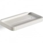 Ράφι Ντουζιέρας Αλουμινίου 22x11,4x2 Rim White - 14467 By Zone Denmark