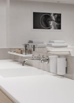 Επιτοίχια Ποτηροθήκη Αλουμίνιο & ABS Rim White - 14491 By Zone Denmark - Image 2