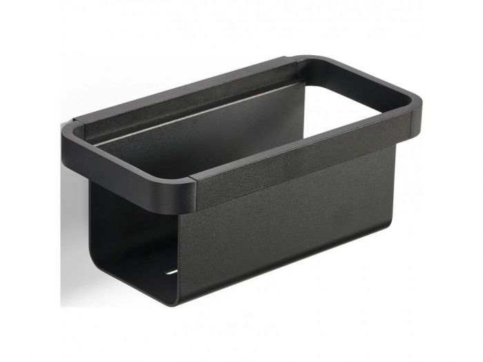 14636 Μπουκαλοθήκη - Ράφι Ντουζιέρας Αλουμινίου 22x11,4x9 Rim Black - 14636 By Zone Denmark - Image 1