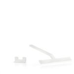 Καθαριστής Τζαμιών Μεταλλικός/Σιλικόνη 23x22 cm Rim White - 14894 By Zone Denmark