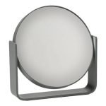 Επιτραπέζιος Καθρέπτης Αλουμινίου 19x4x19,5 Ume Grey - 28224 By Zone Denmark