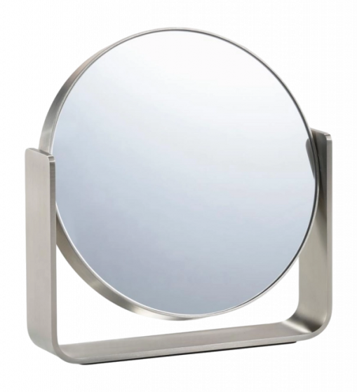 34793 Επιτραπέζιος Καθρέπτης Αλουμινίου 19x4x19,5 Ume Steel - 34793 By Zone Denmark - Image 1