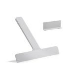 Καθαριστής Τζαμιών με Βάση από Σιλικόνη 24x22 cm Ume Soft Grey - 35010 By Zone Denmark