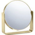 Επιτραπέζιος Καθρέπτης Αλουμινίου 19x4x19,5 Ume Brass - 36630 By Zone Denmark