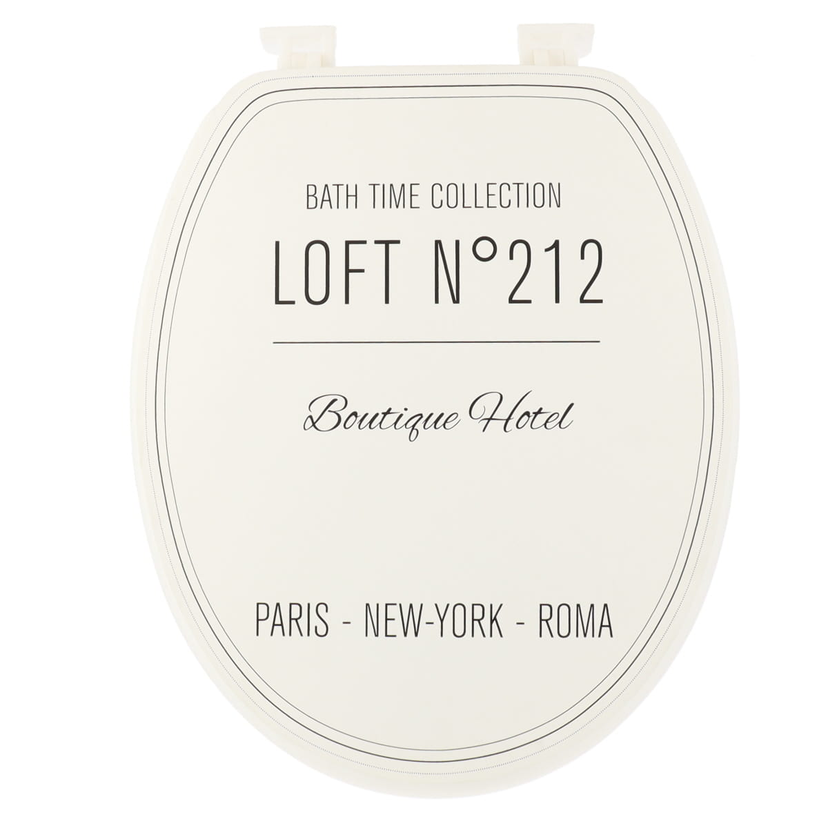 532 Κάλυμμα λεκάνης mdf με πλαστικούς μεντεσέδες Eurocasa - Image 1