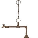 HL-520-1 PIPES BEIGE PENDANT 1Φ