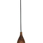 HL-028R-1 MELODY AGED WOOD PENDANT