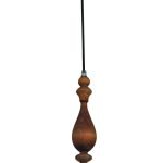 HL-030R-1 MELODY AGED WOOD PENDANT