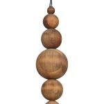 HL-039R-1P MELODY AGED WOOD PENDANT