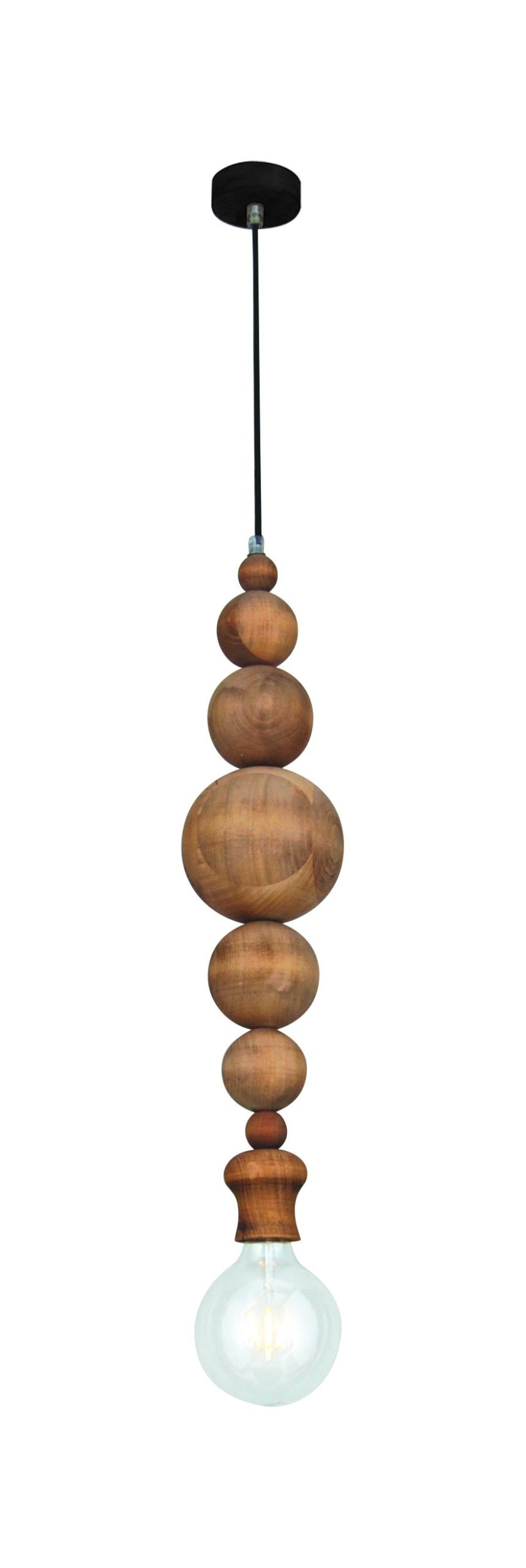77-2735 HL-039R-1P MELODY AGED WOOD PENDANT - Image 1